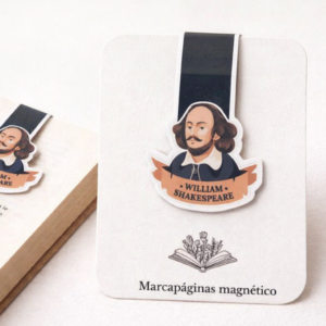 Marcapáginas Magnético William shakespeare.