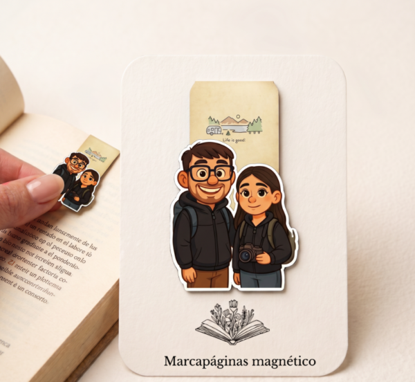 Marcapáginas magnético Personalizado.