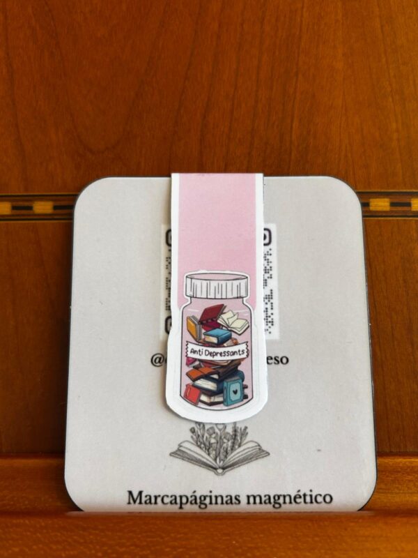 Marcapáginas magnético Antidepressant.