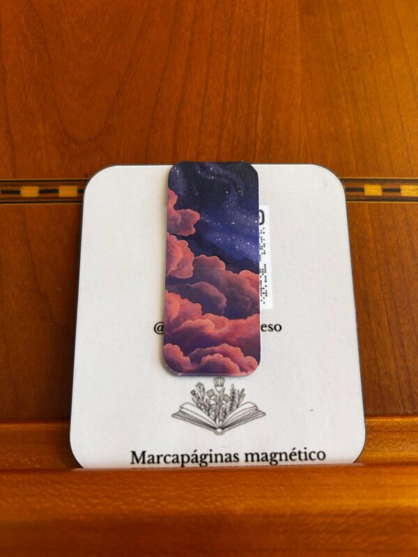 Marcapáginas Magnético Cielo.