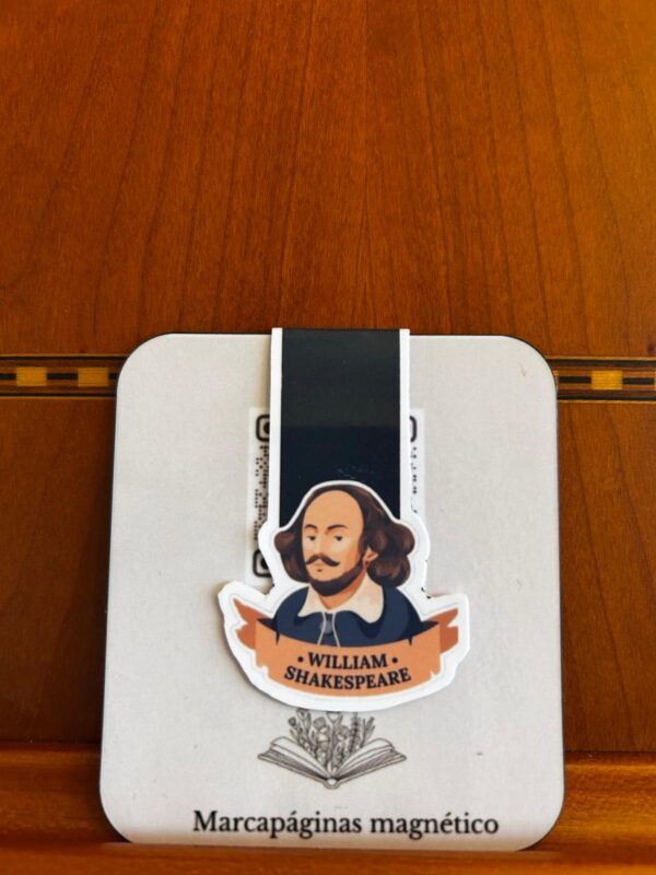 Marcapáginas Magnético William shakespeare.
